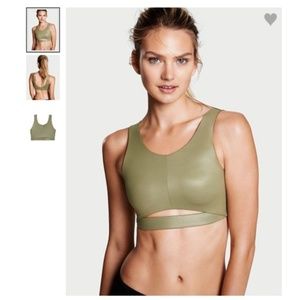 Victoria secret cut out shine sport Bra